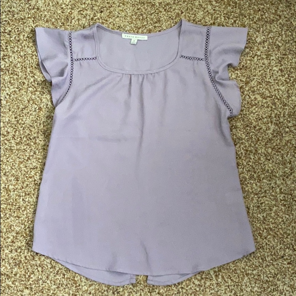 Purple blouse